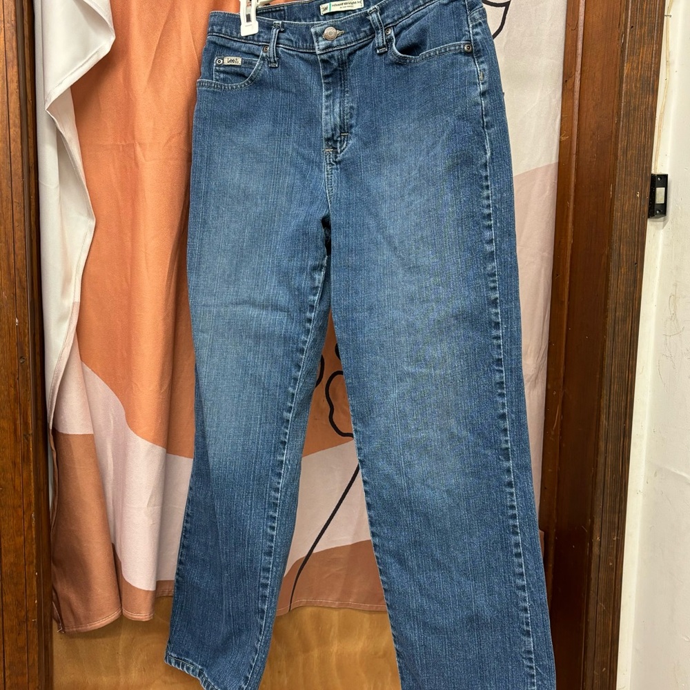 Lee relaxed straight leg, 8 short